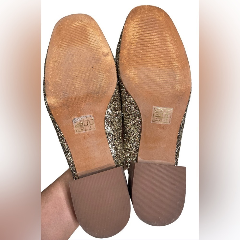 Madewell Willa Mule Loafers - Women | Color: Gold | Size: 7.5 - Picture 8 of 8